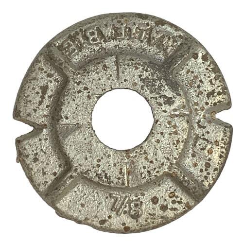 WESTW78Z 7/8" Malleable Iron (Western) Washer, Zinc